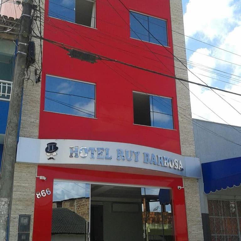 Hotel Ruy Barbosa Eunapolis Exteriör bild